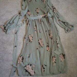 Beautiful sage floral dress